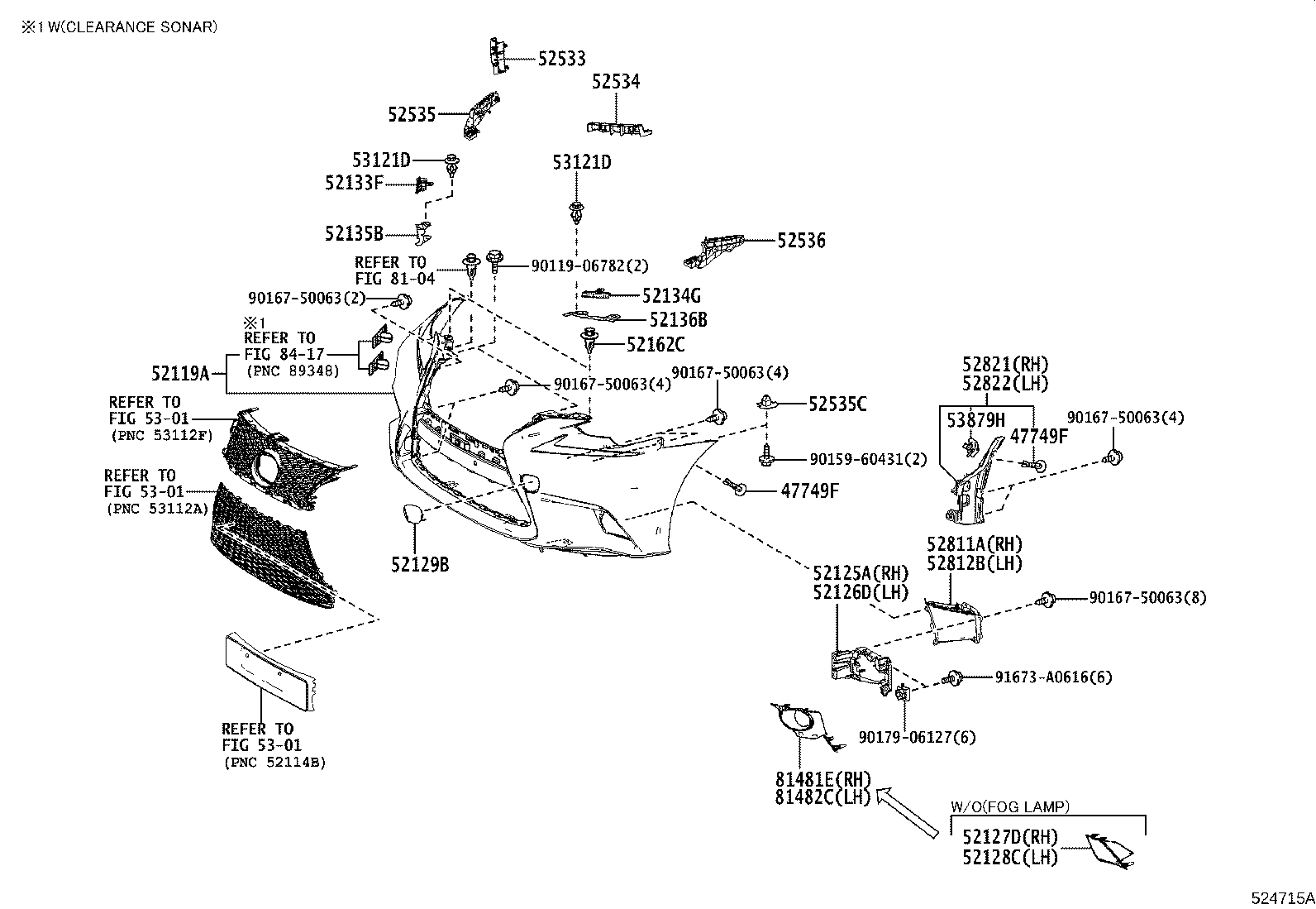 Front Bumper Bumper Stay