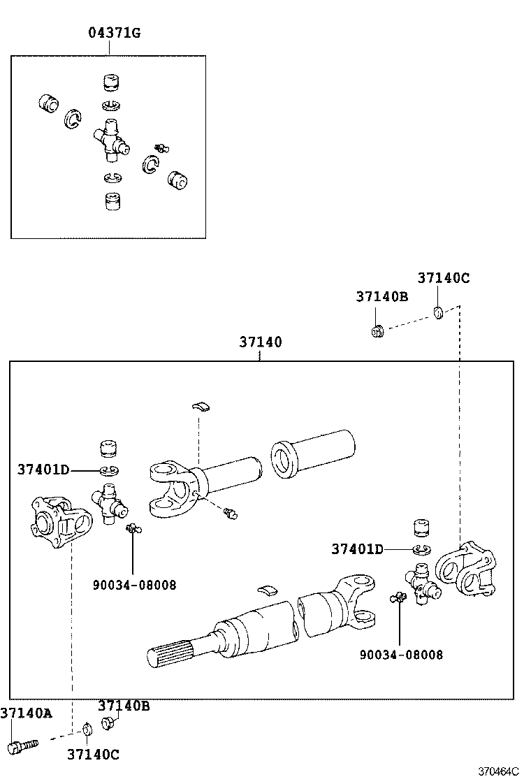 Propeller Shaft & Universal Joint