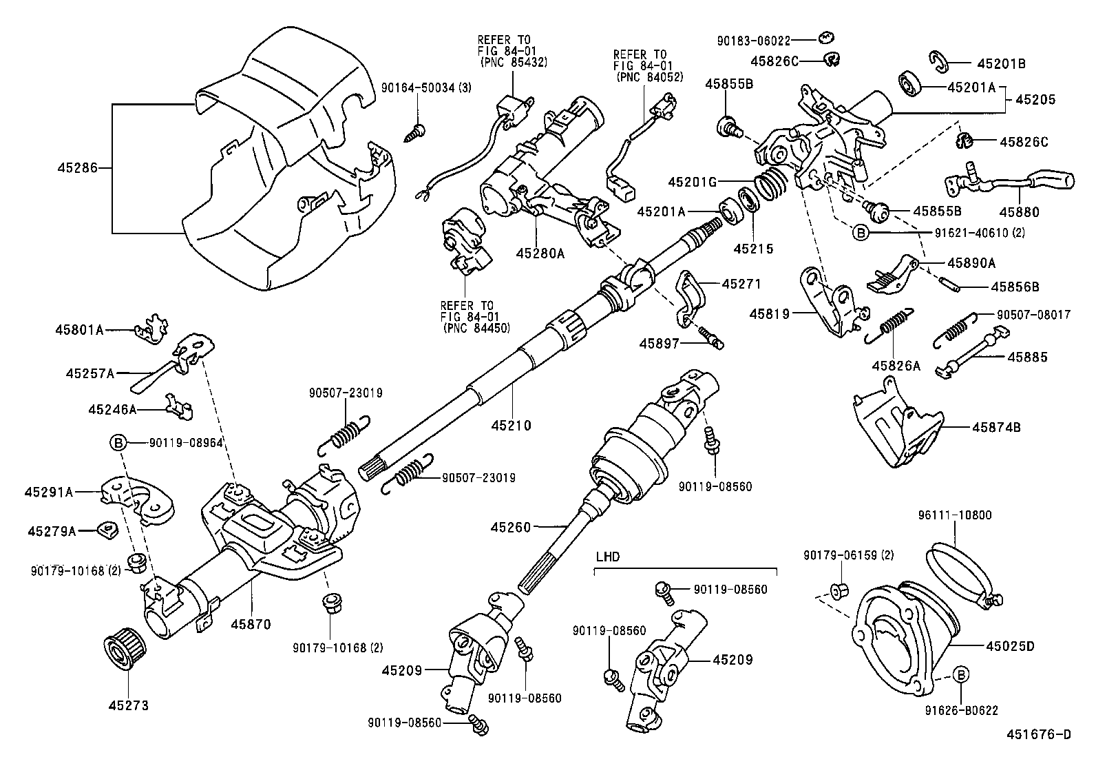 Steering Column & Shaft