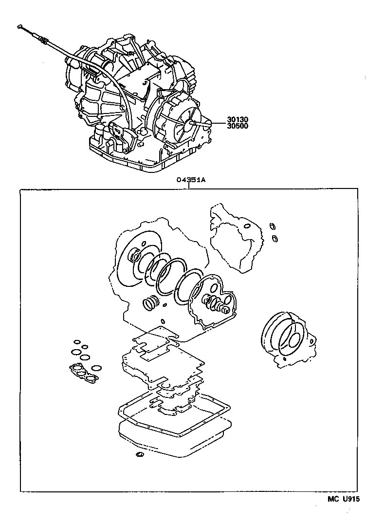 Transaxle Or Transmission Assy & Gasket Kit