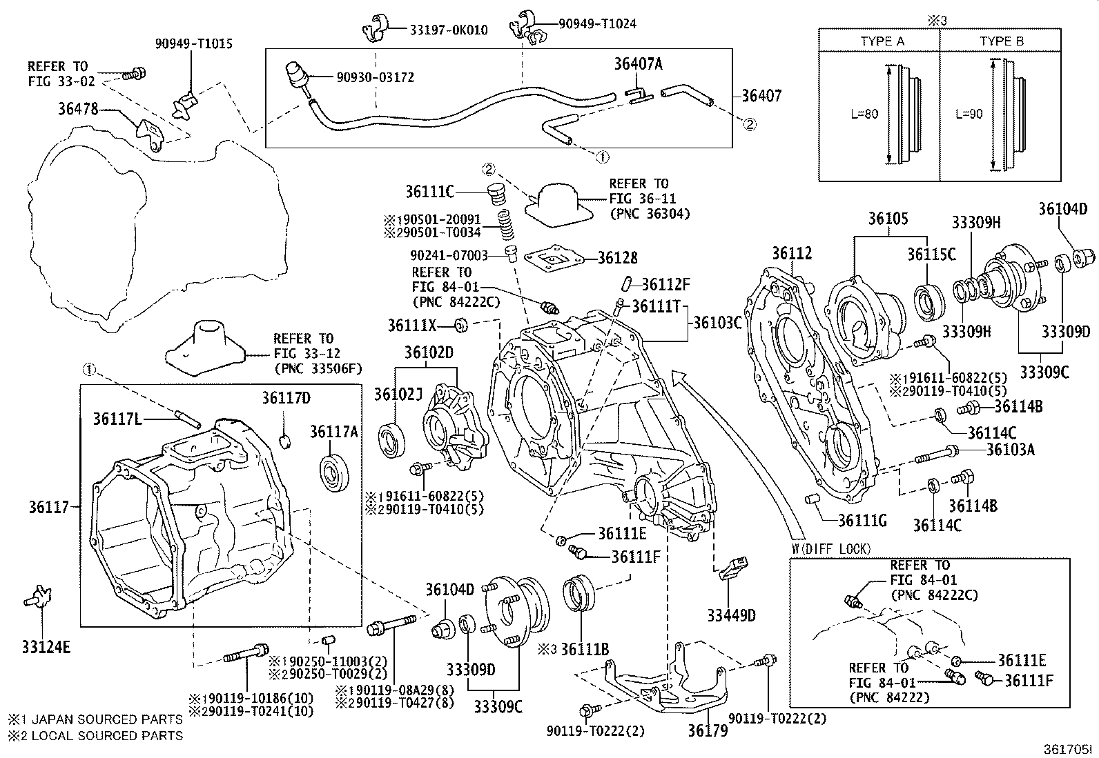 Transfer Case & Extension Housing