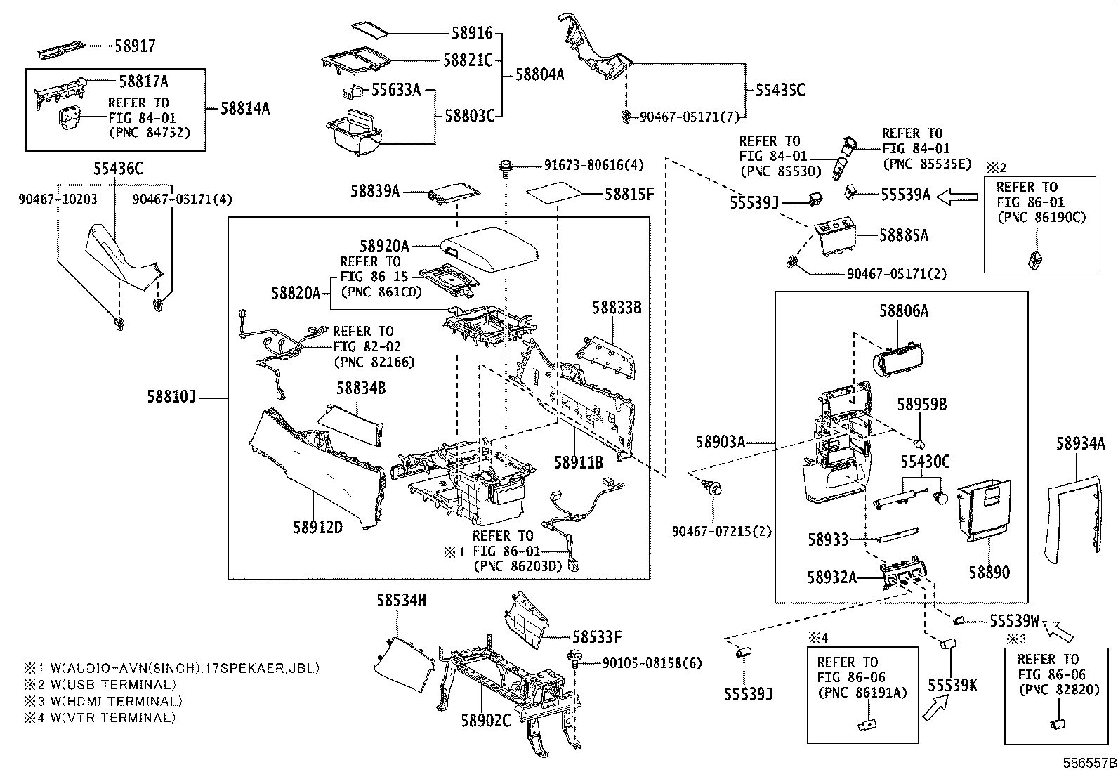 Console Box & Bracket