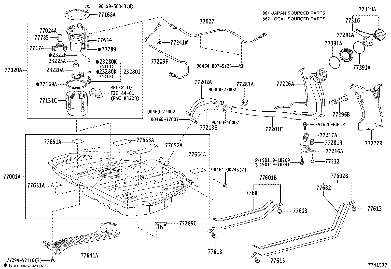 Fuel Tank & Tube