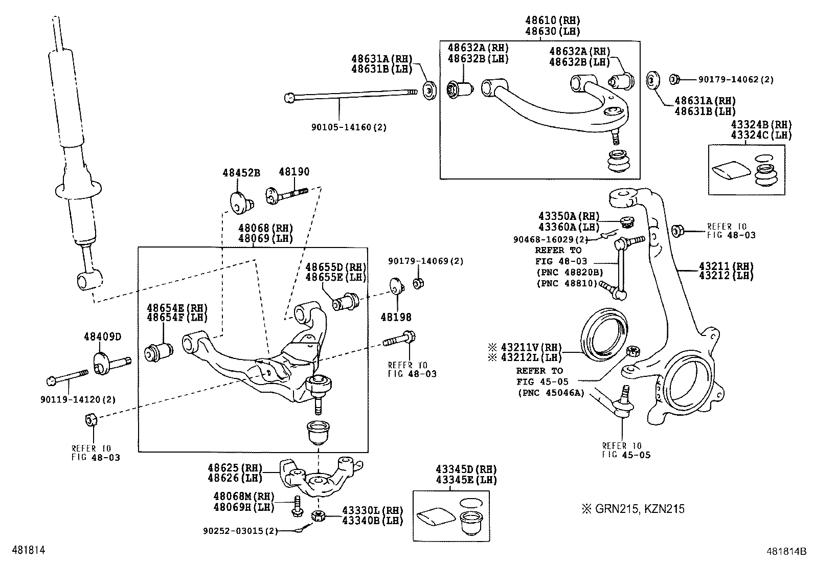 Front Axle Arm Steering Knuckle