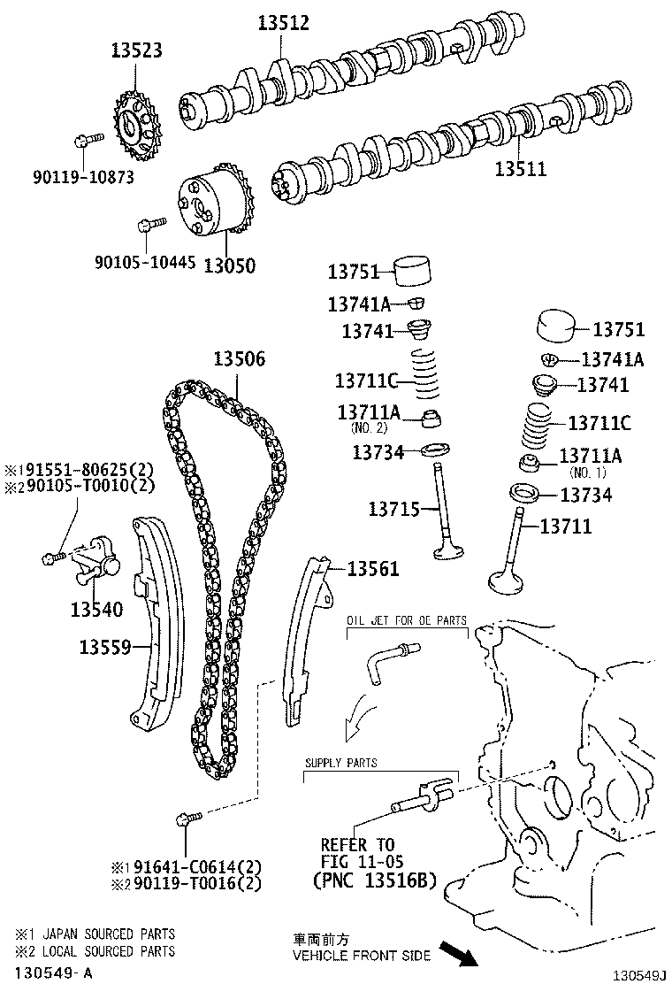 Camshaft & Valve