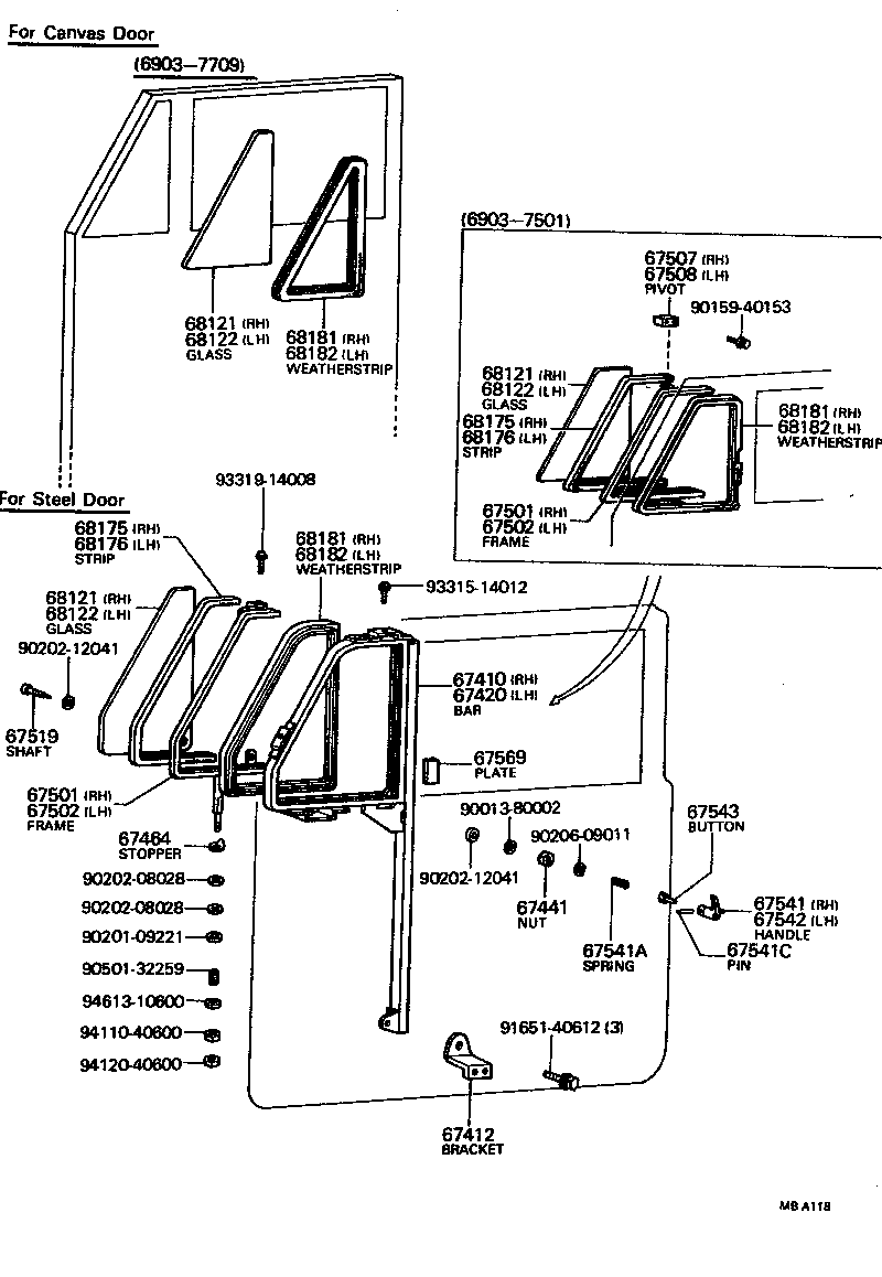 Front Door Ventilator Window