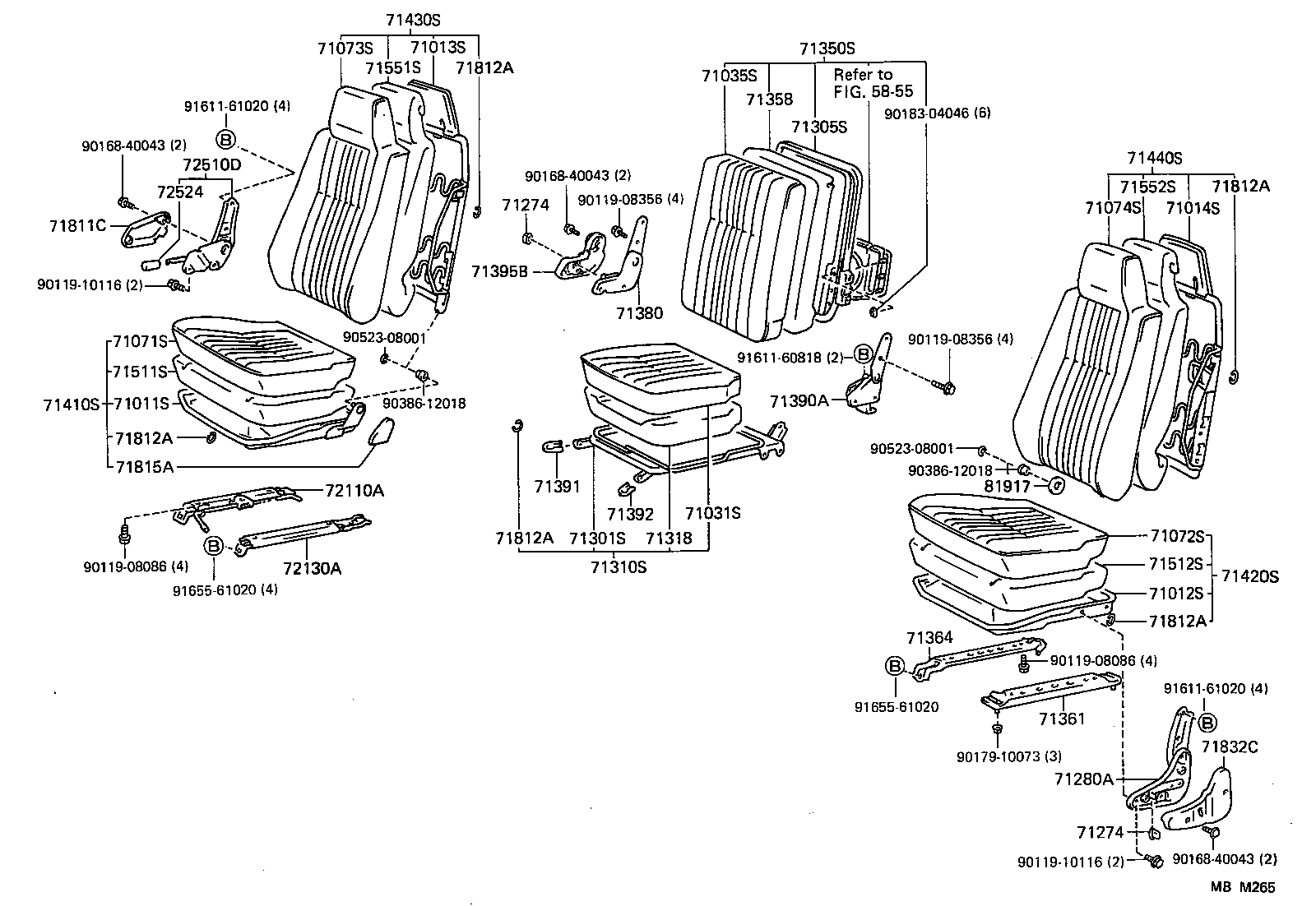 Seat & Seat Track