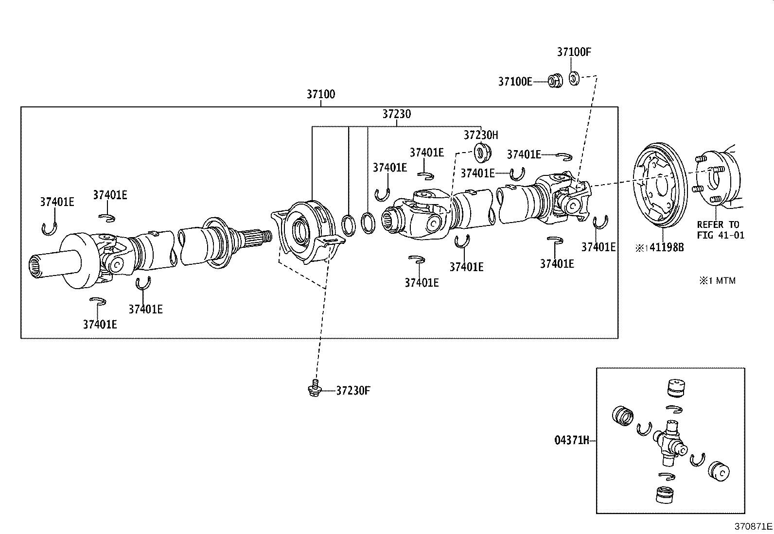 Propeller Shaft & Universal Joint