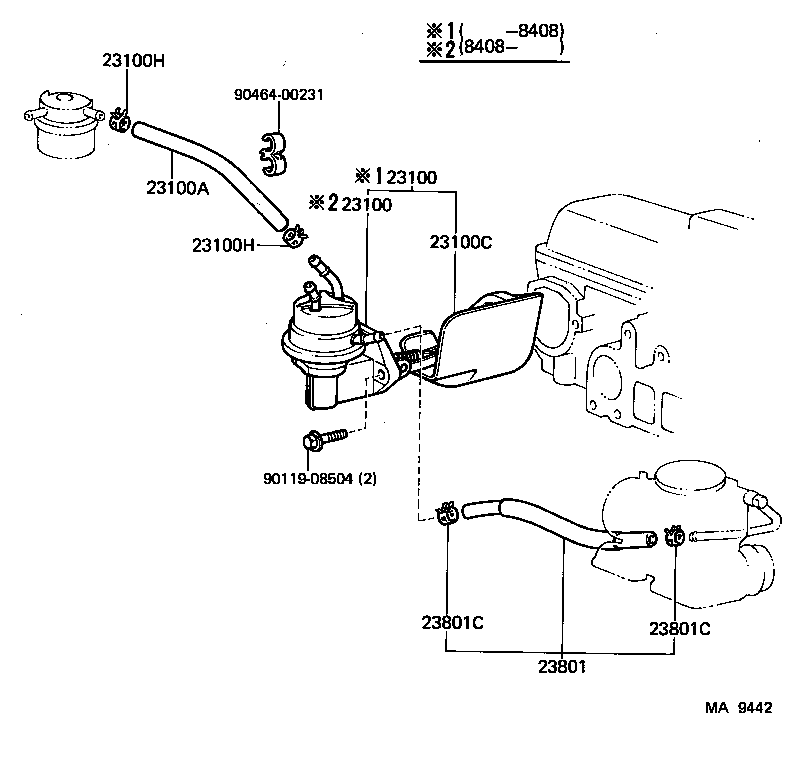 Fuel Pump & Pipe