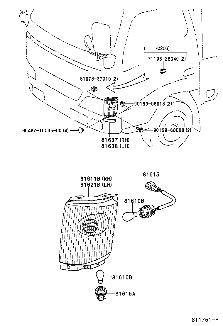 Front Clearance Lamp