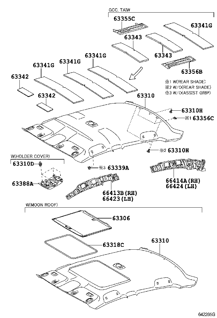 Headlining & Silencer Pad