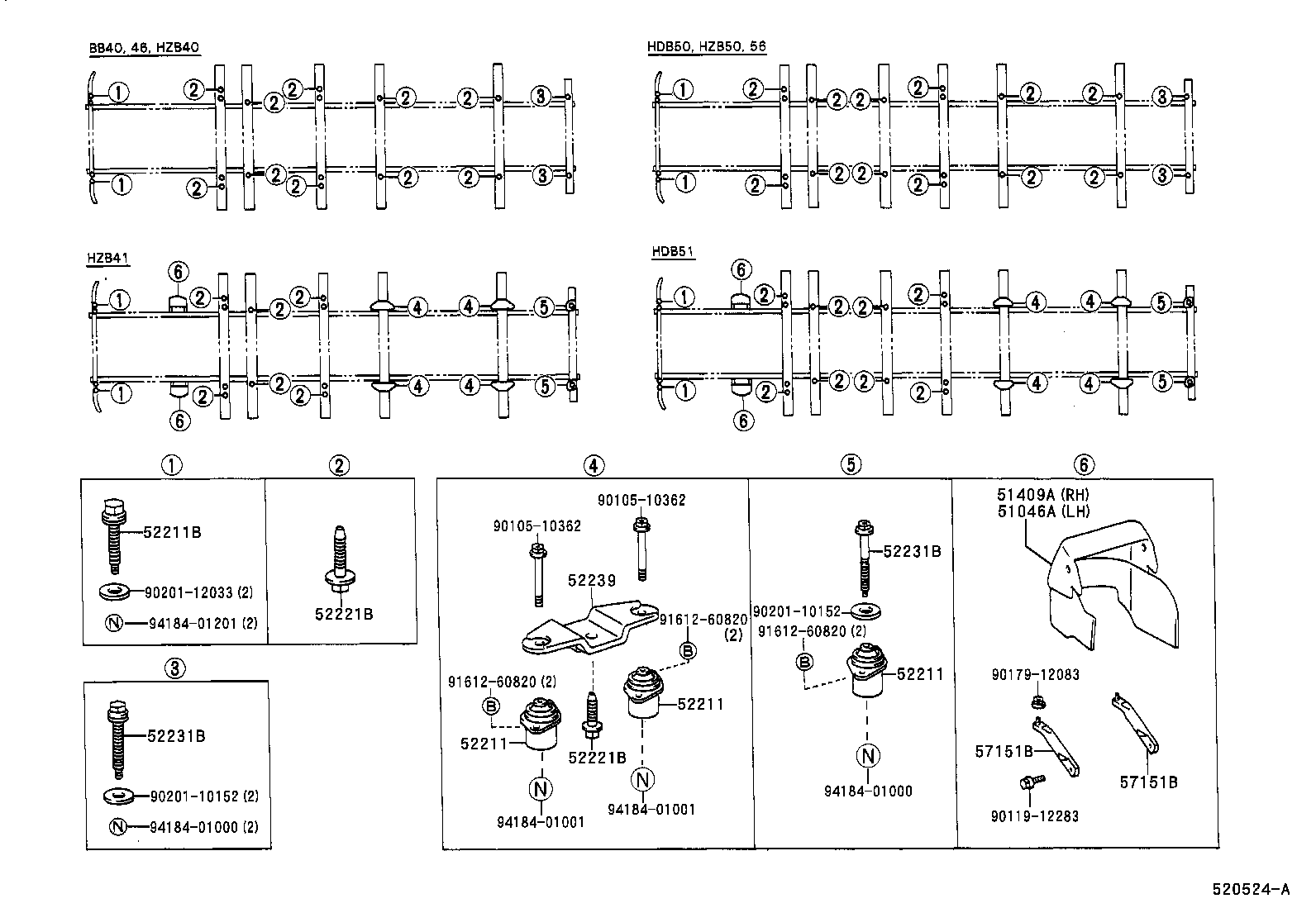 Cab Mounting & Body Mounting
