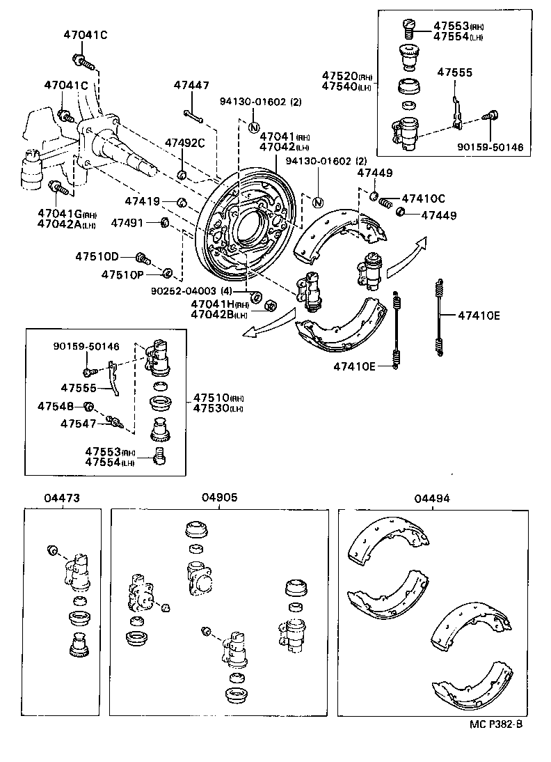 Front Drum Brake Wheel Cylinder