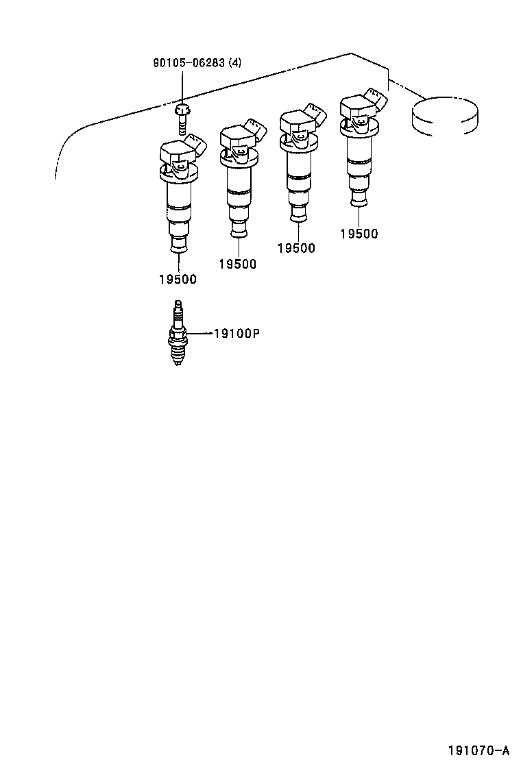 Ignition Coil Spark Plug Glow Plug