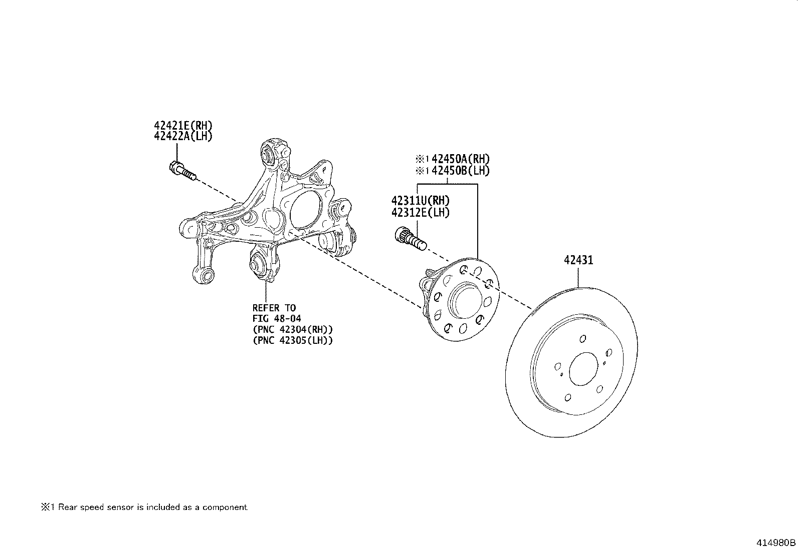 Rear Axle Shaft Hub