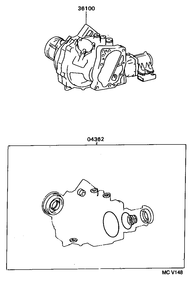 Transfer Assembly Gasket Kit