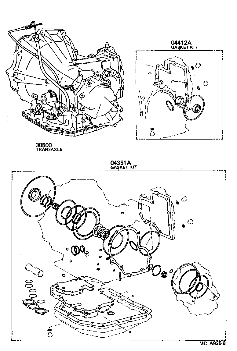 Transaxle Or Transmission Assy & Gasket Kit