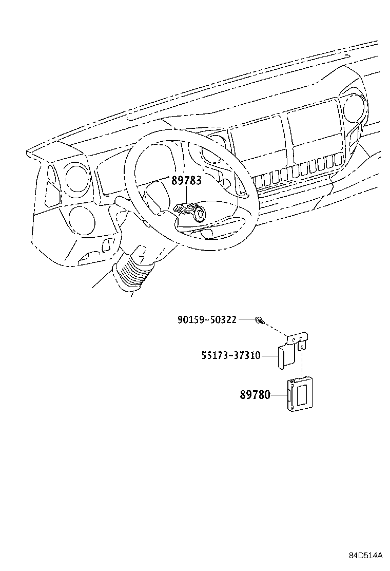 お得なセール情報 Computer 89780-37030 Assy, YoshiParts | Toyota Key Transponder キャビネット・サイドボード