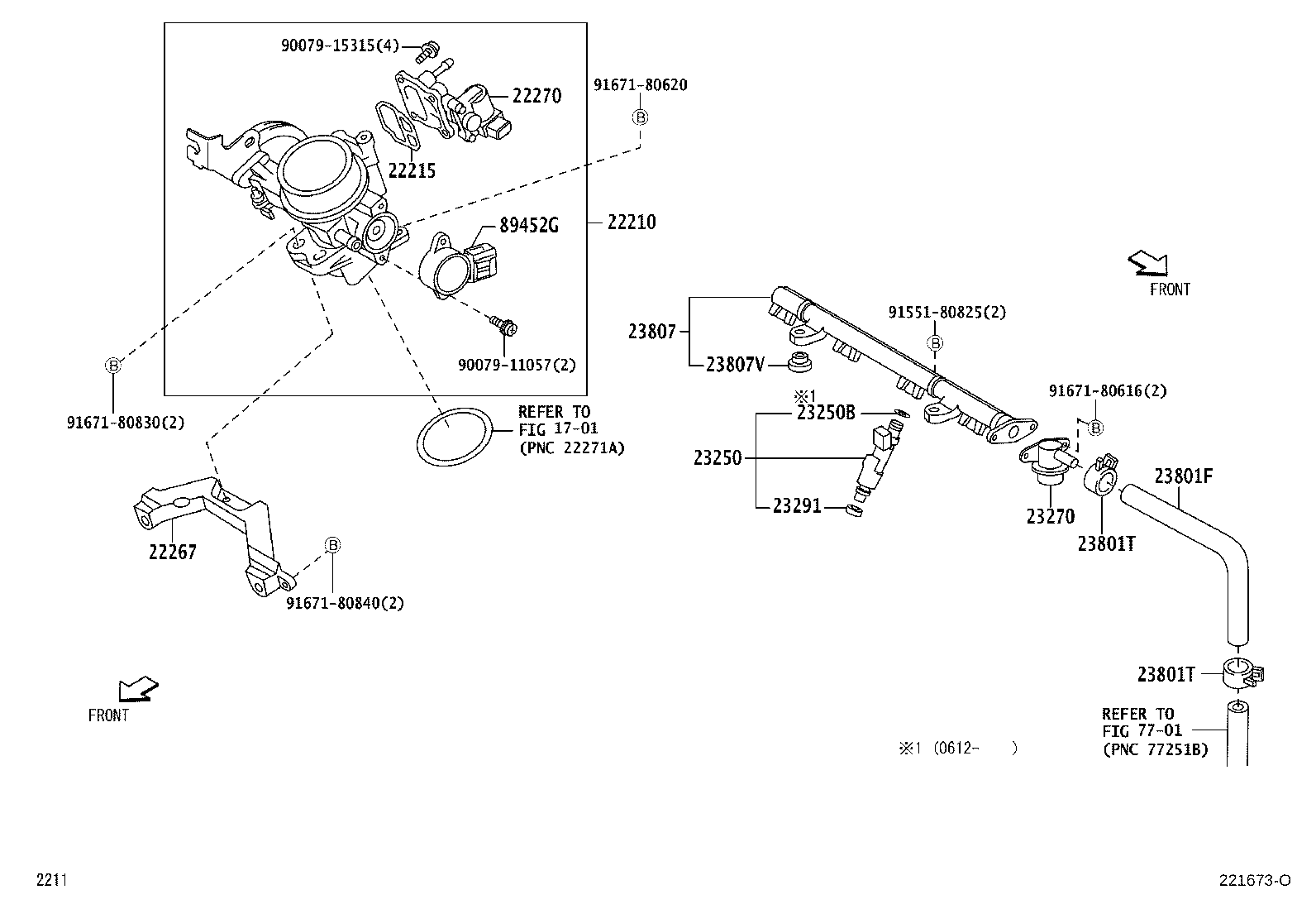 23270B1010 Damper Assy, Fuel Pressure Pulsation Toyota YoshiParts