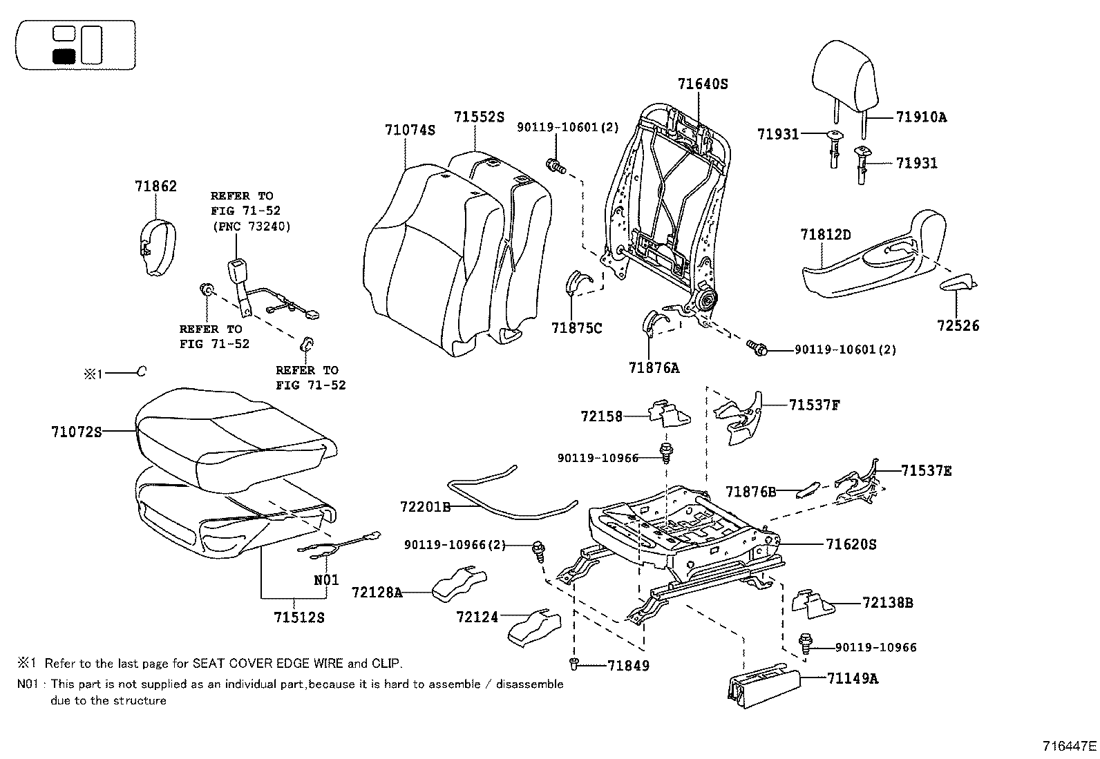 Seat & Seat Track