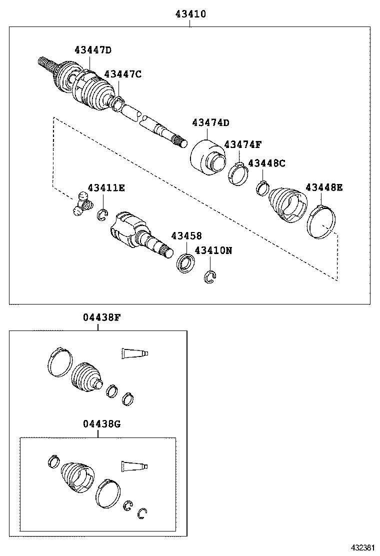 Front Drive Shaft
