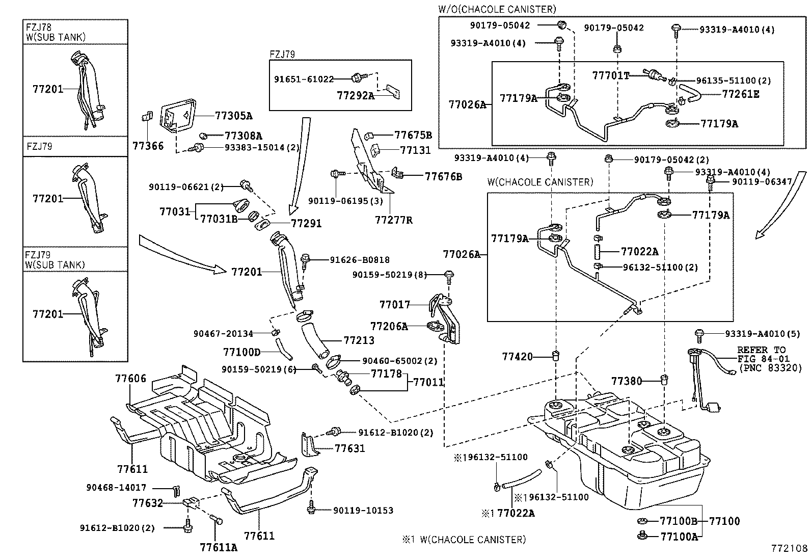 Fuel Tank & Tube