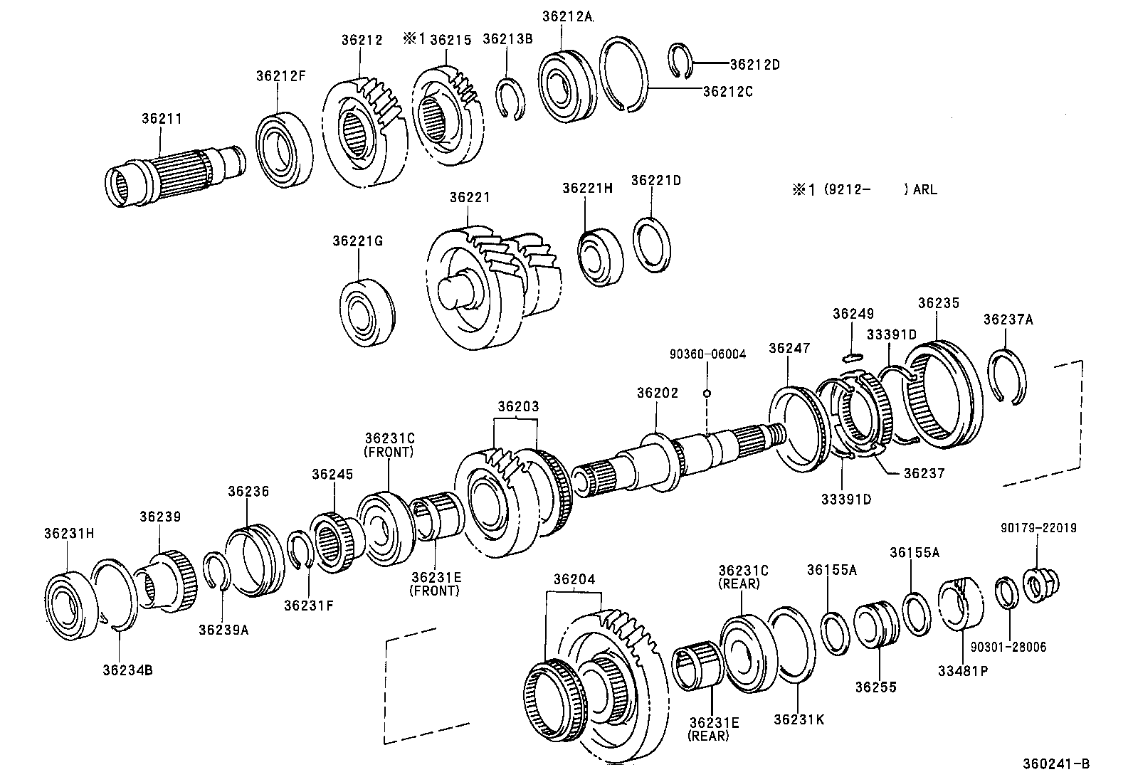 Transfer Gear