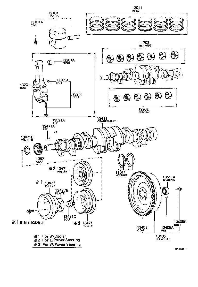 Crankshaft & Piston