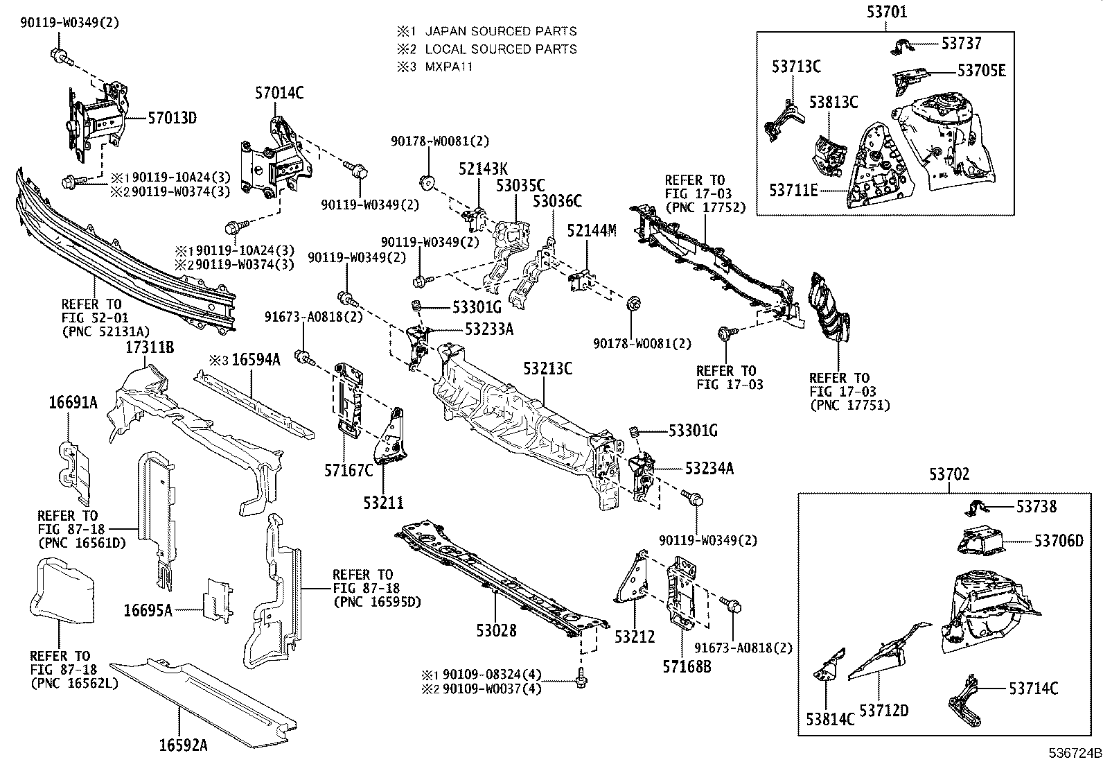 Front Fender Apron Dash Panel