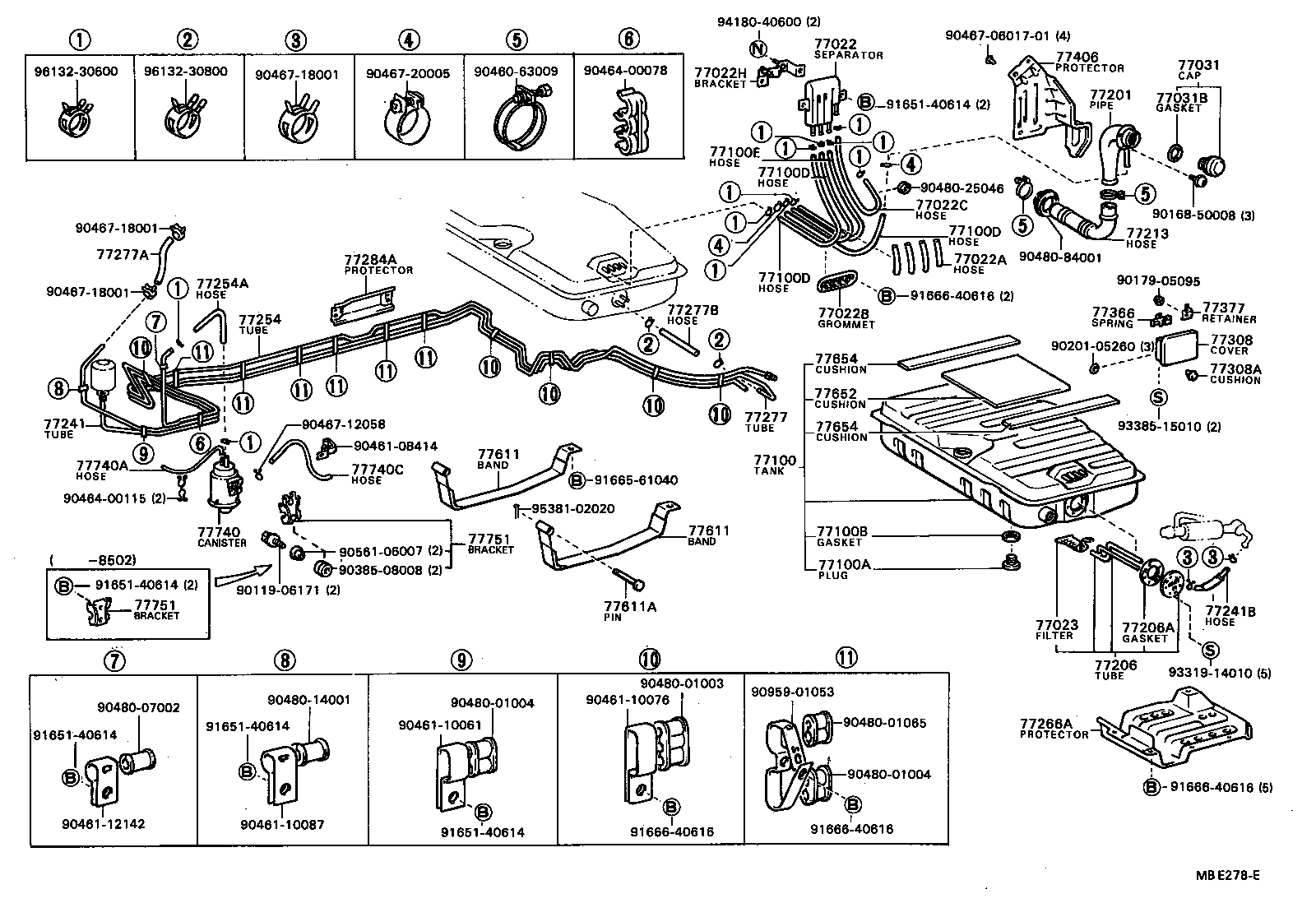 Fuel Tank & Tube