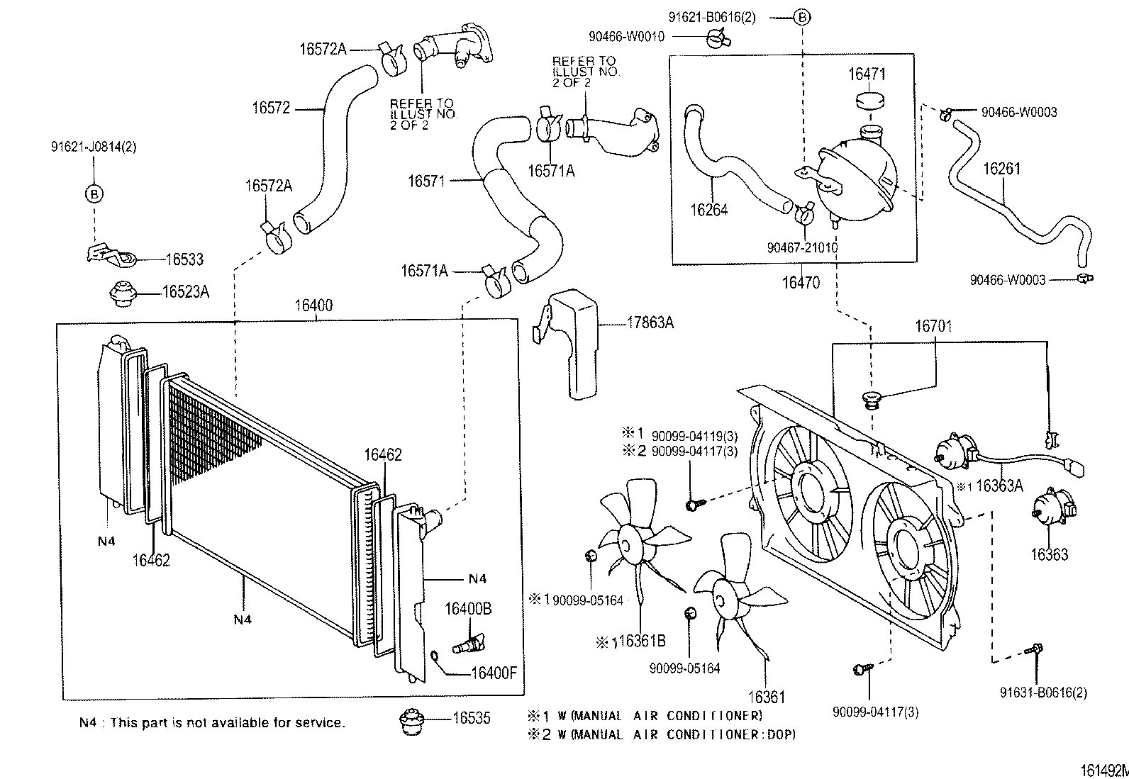 Radiator Water Outlet