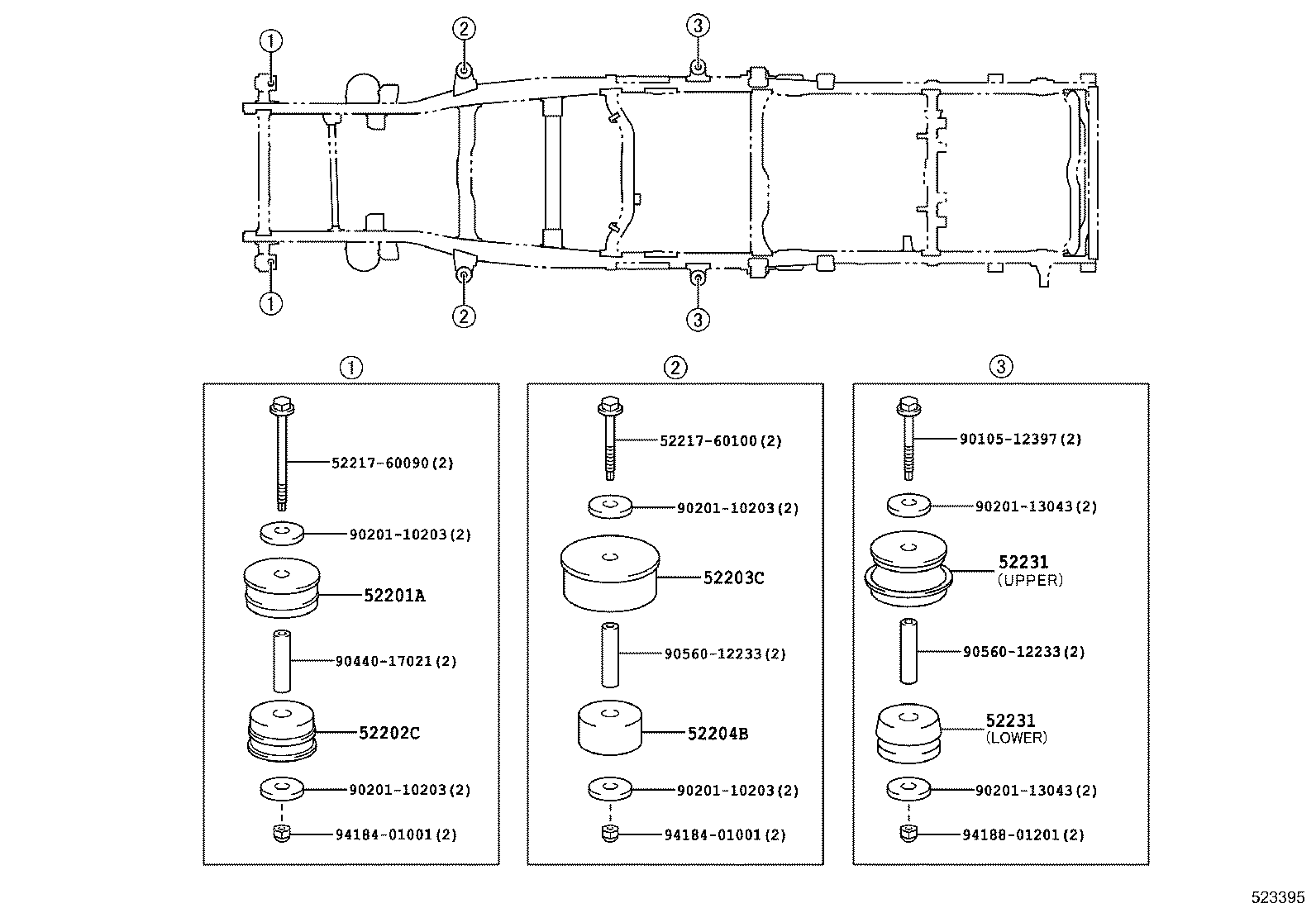 Cab Mounting & Body Mounting