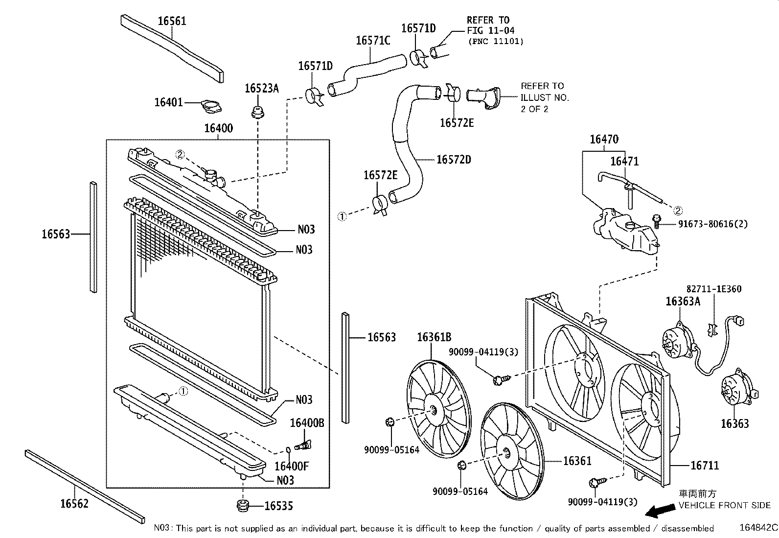 Radiator Water Outlet