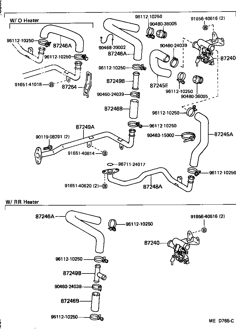 Tuberías de agua para calefacción y aire acondicionado