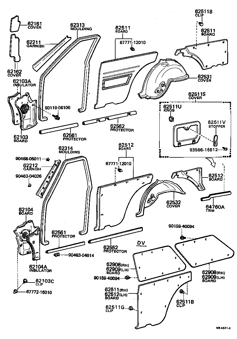 Trim Board & Door Opening Trim Moulding