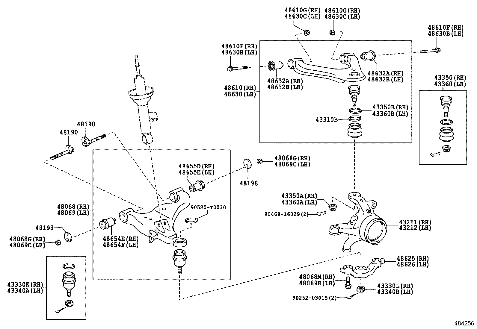 Front Axle Arm Steering Knuckle