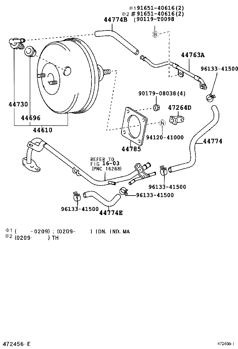 Brake Booster & Vacuum Tube