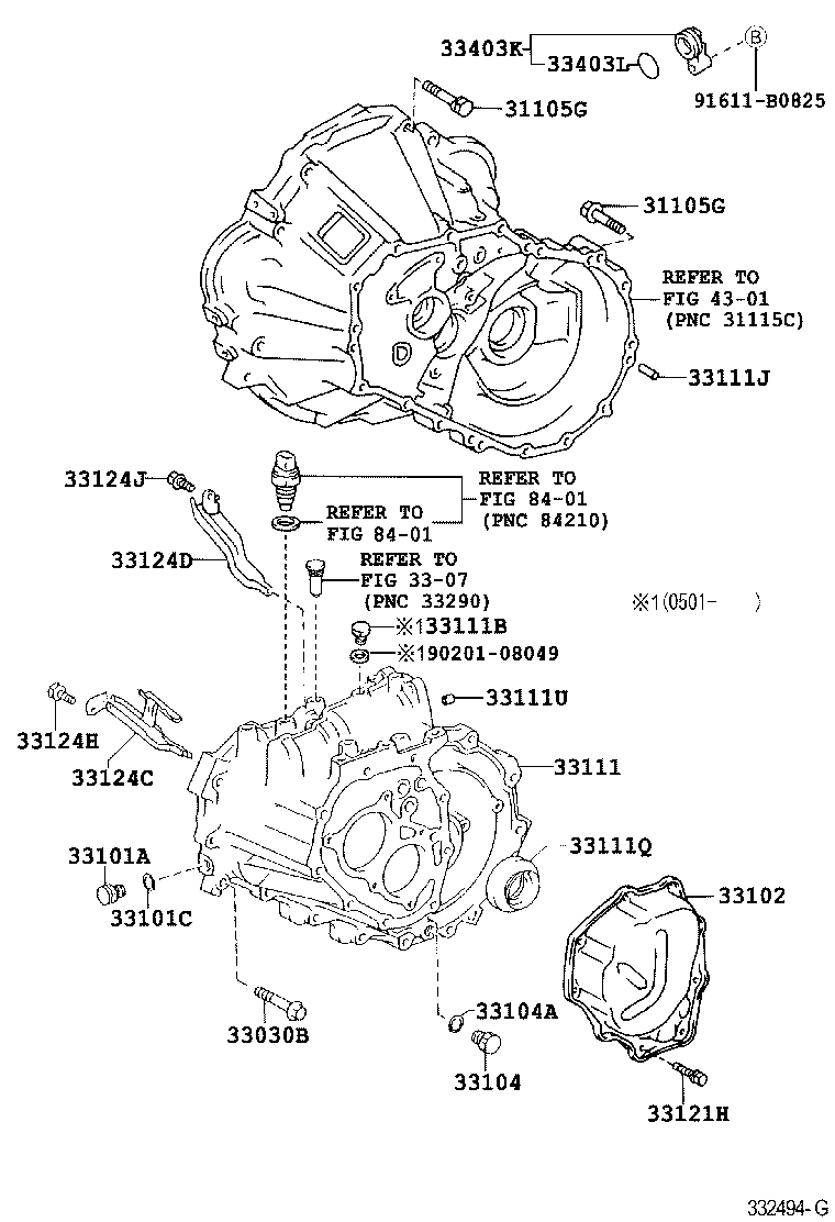 Clutch Housing + Transmission Case