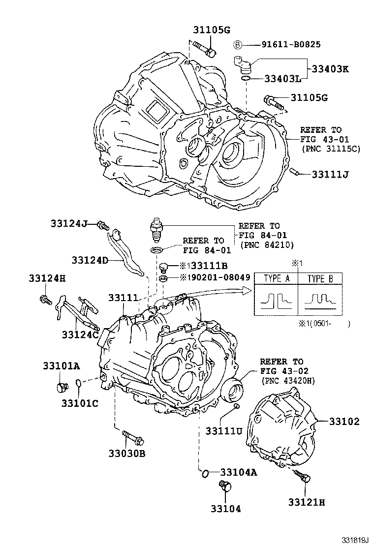 Clutch Housing + Transmission Case