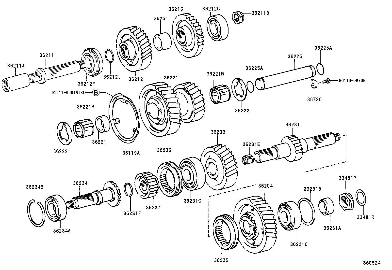 Transfer Gear