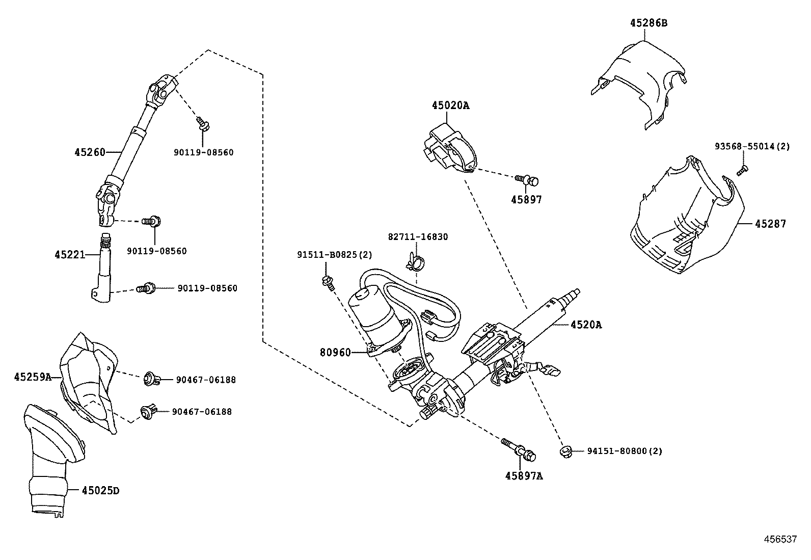 Steering Column & Shaft