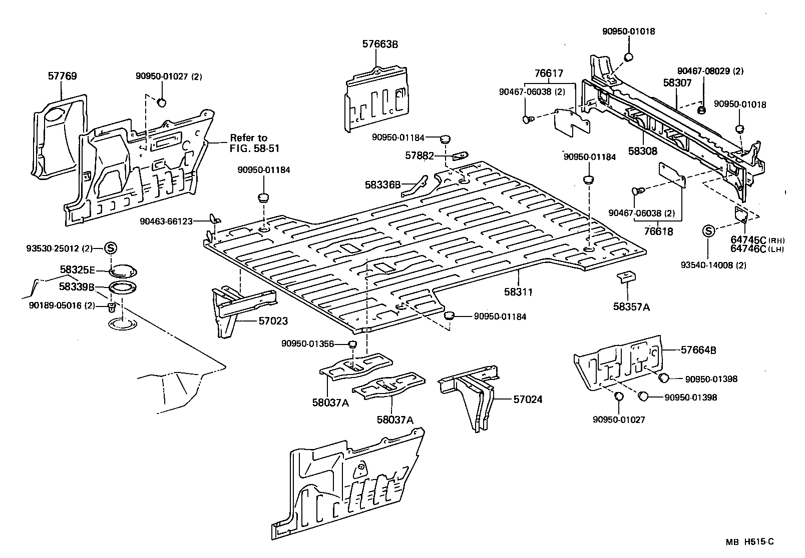 Rear Floor Panel