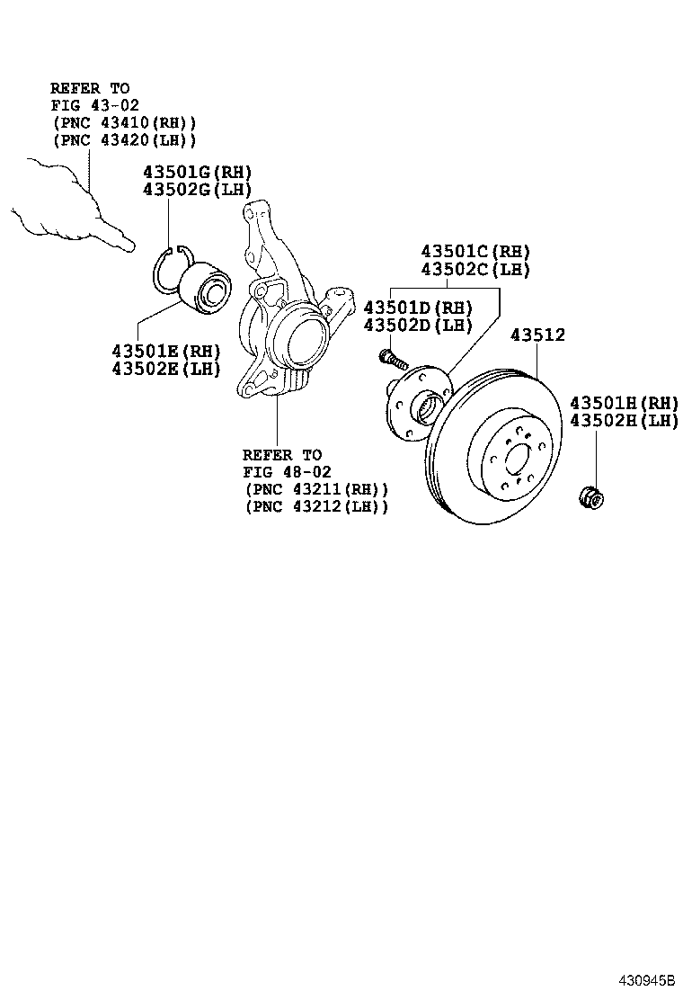 Front Axle Hub
