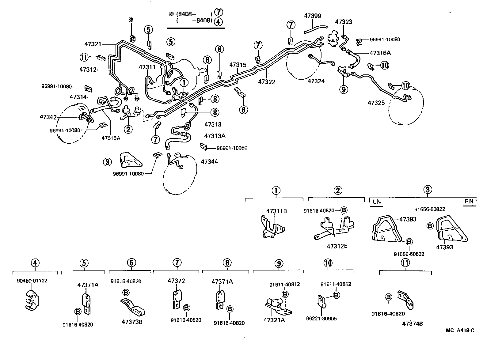 Brake Tube Clamp