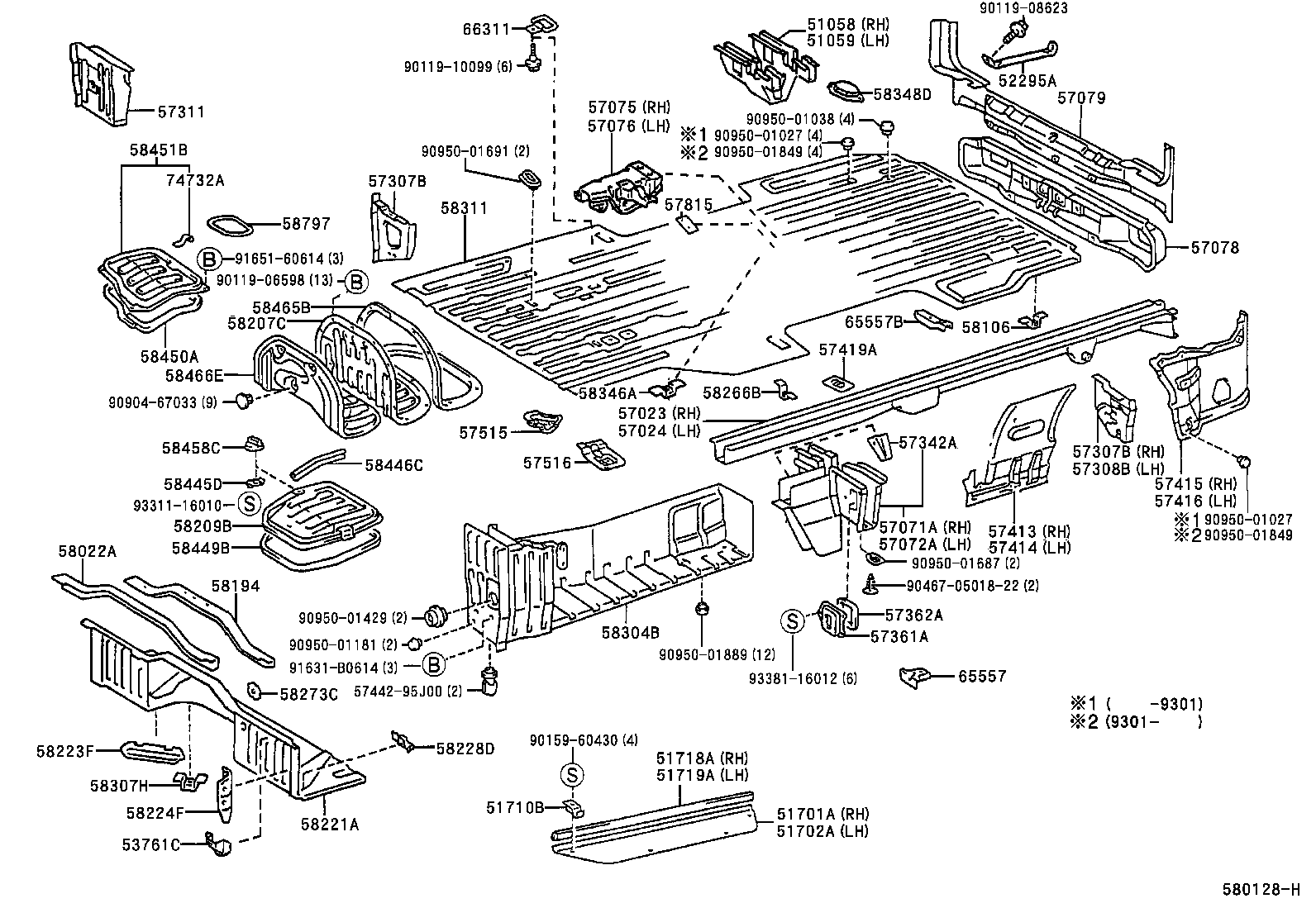 Rear Floor Panel