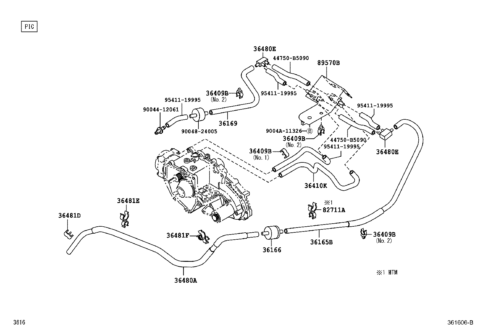 Transfer Vacuum Piping