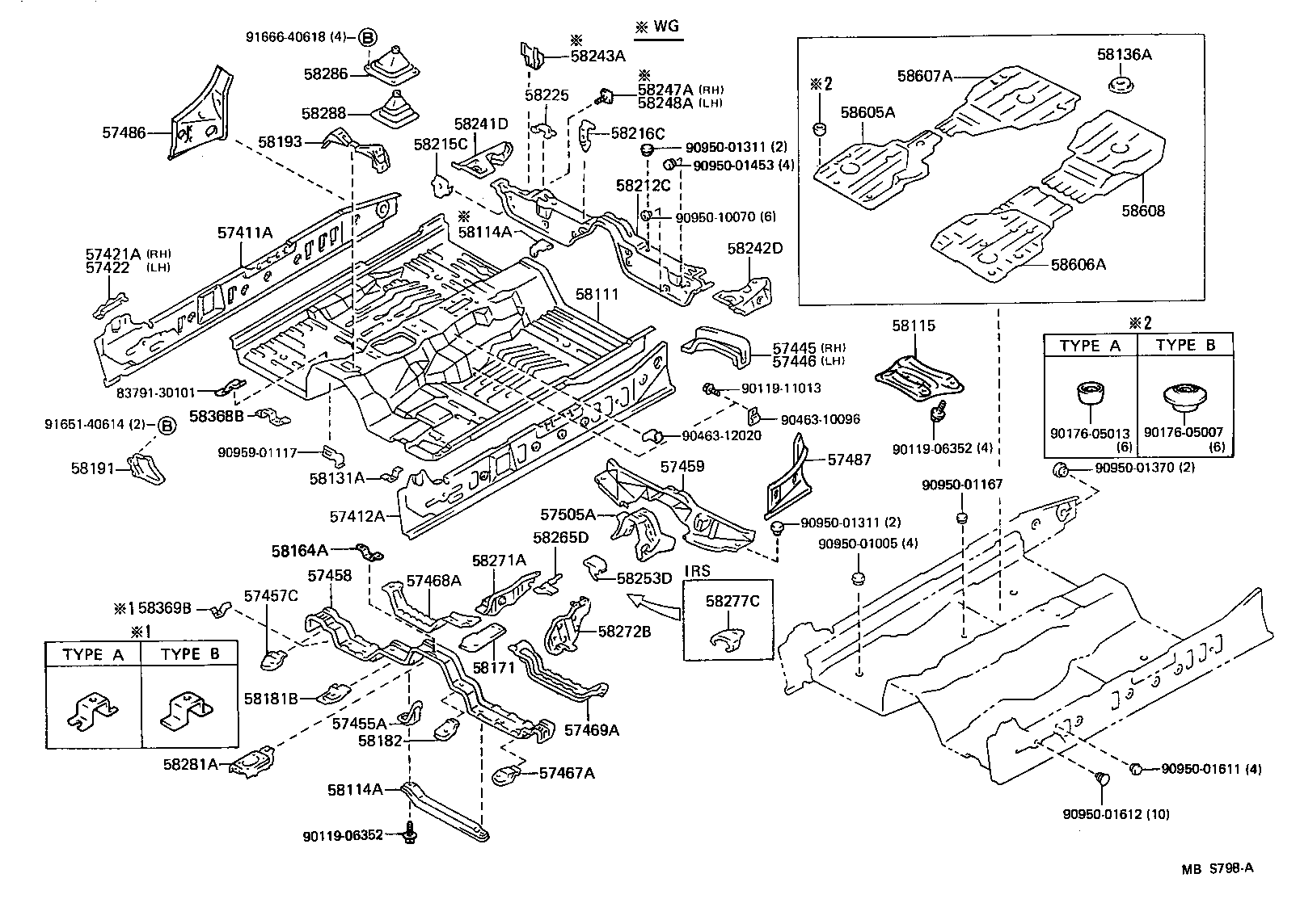 Floor Pan & Lower Back Panel