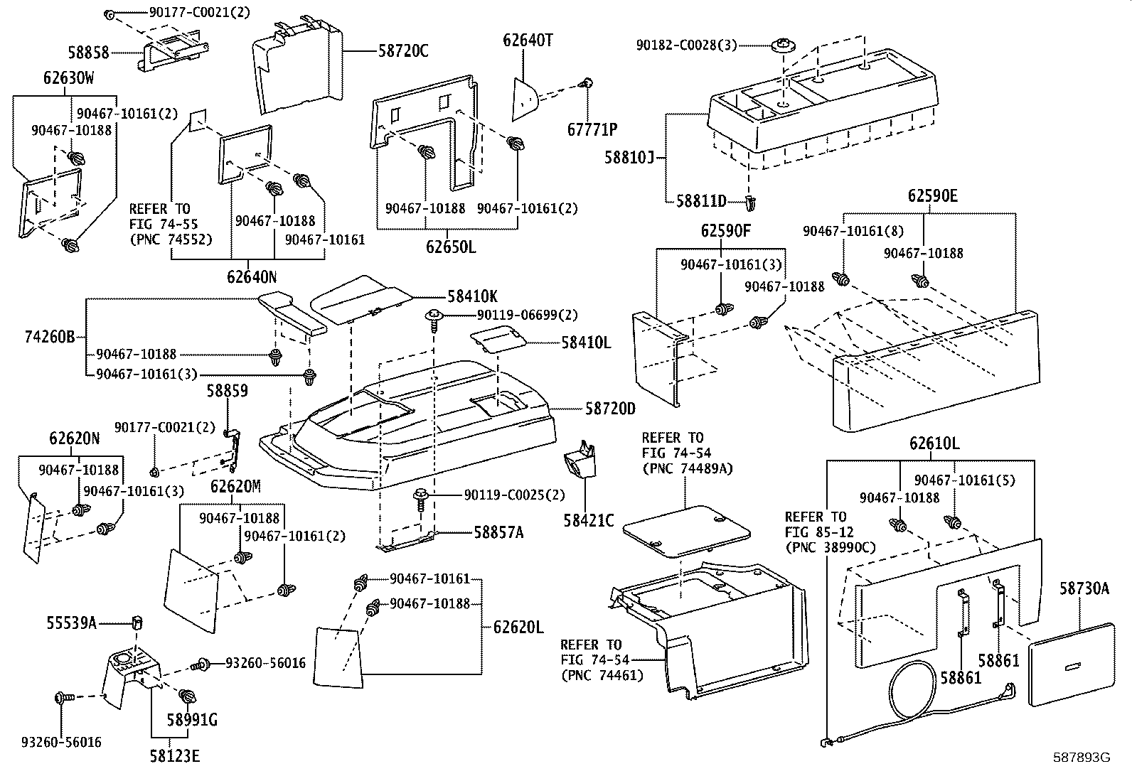 Console Box & Bracket