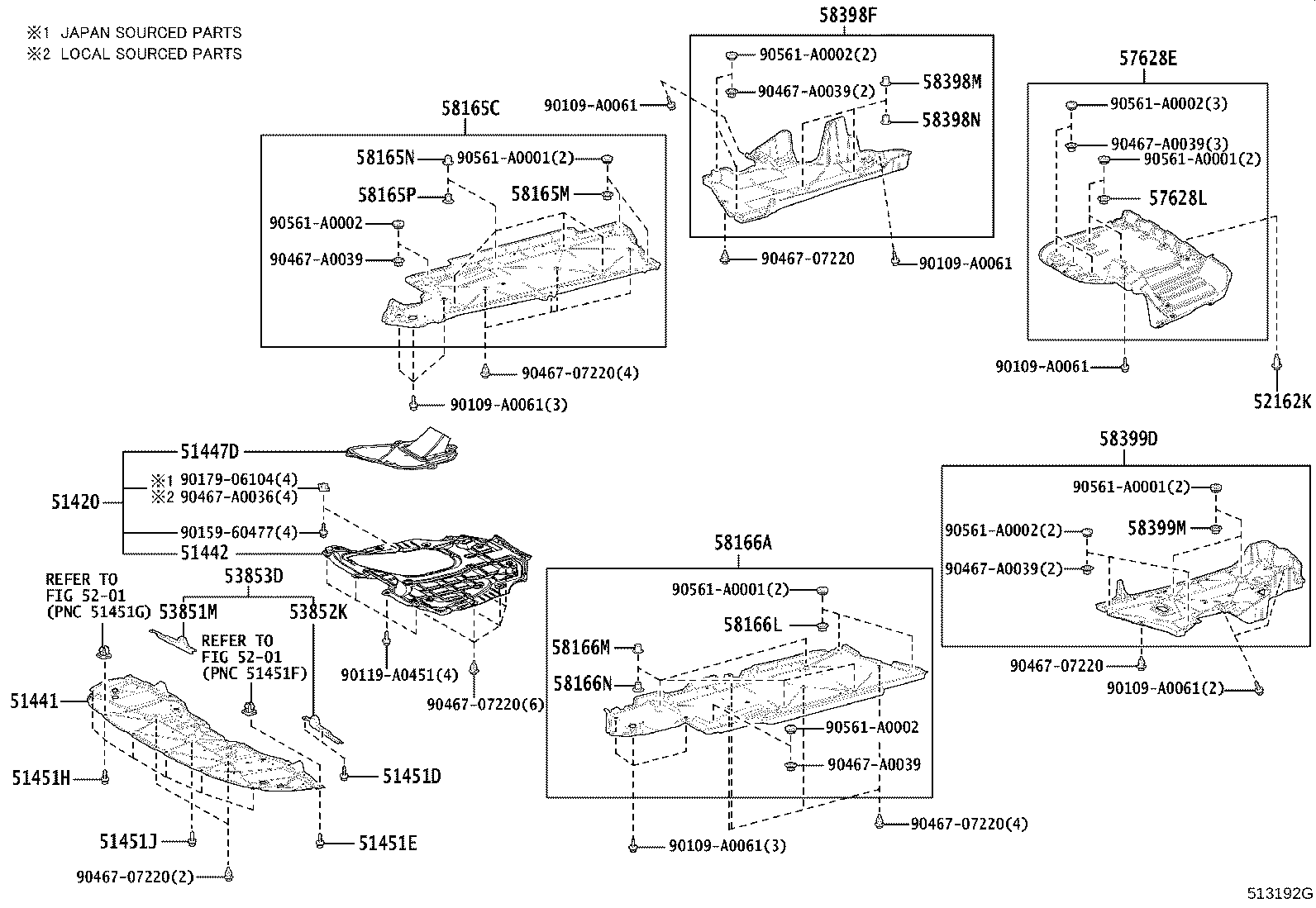 Suspension Crossmember & Under Cover