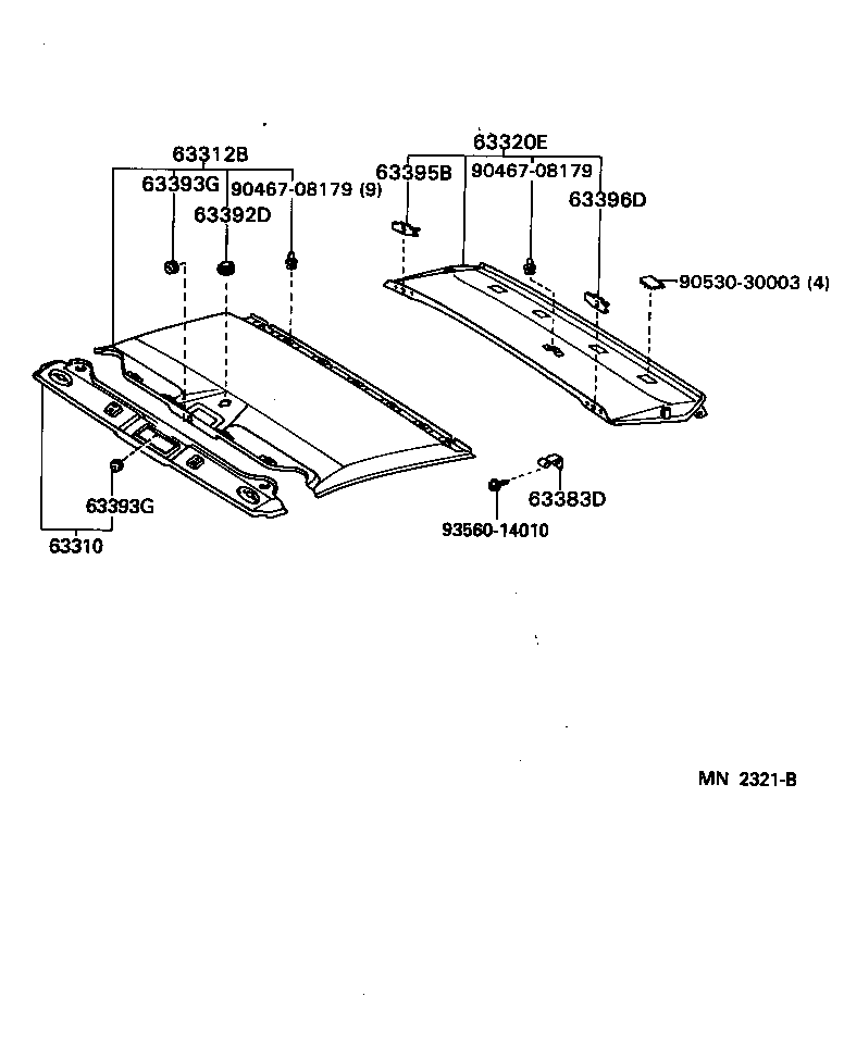 Headlining & Silencer Pad